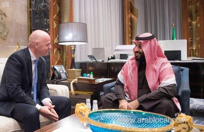 saudi-crown-prince-and-fifa-president-discuss-ways-of-strengthening-cooperation-saudi