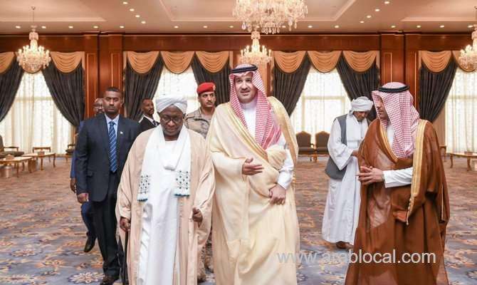madinah-governor-receives-sudan’s-vice-president-saudi