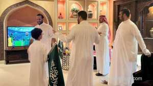 saudi-crown-prince-celebrates-saudi-teams-historic-win-over-argentina-during-the-fifa-world-cup_UAE