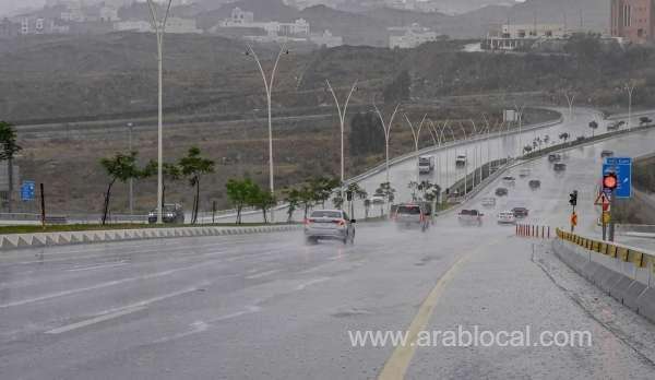 ncm-forecast-moderate-to-heavy-rain-to-drench-most-saudi-regions-starting-monday-saudi