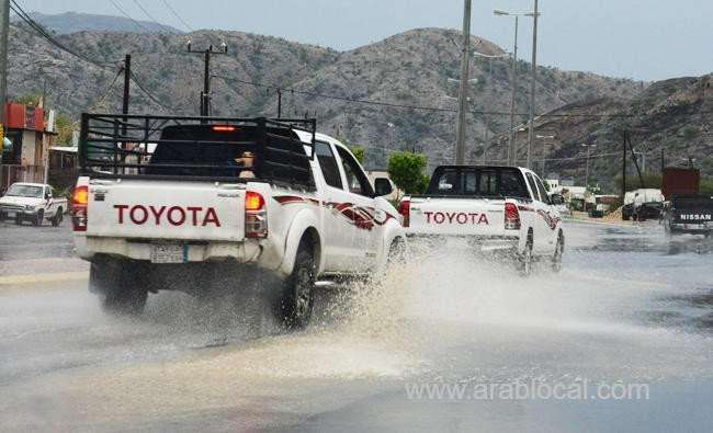 meteorology-office-expects-rain,-thunderstorms-across-saudi-arabia-saudi
