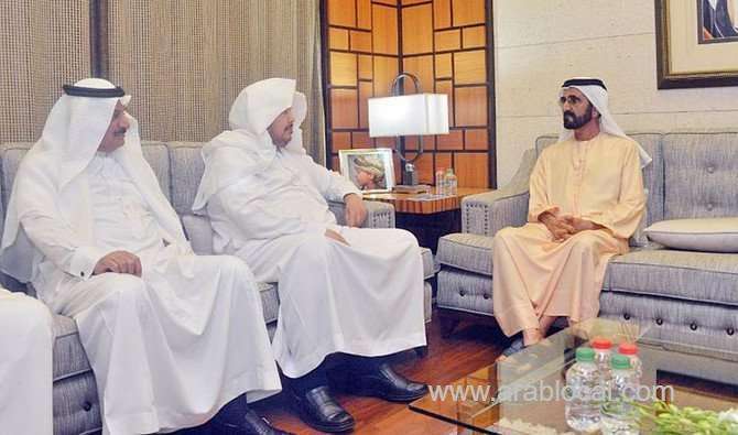 dubai-ruler-meets-saudi-shoura-council-delegation-saudi