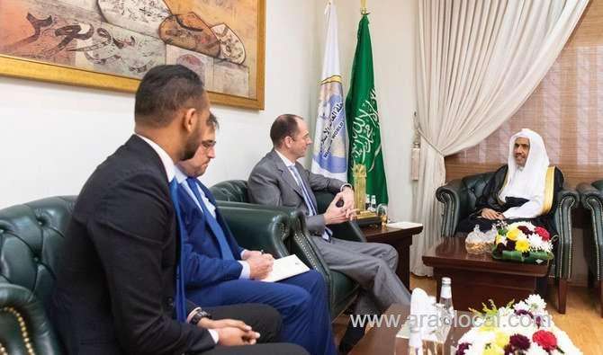 muslim-world-league-chief-meets-with-austrian,-spanish-diplomats-saudi