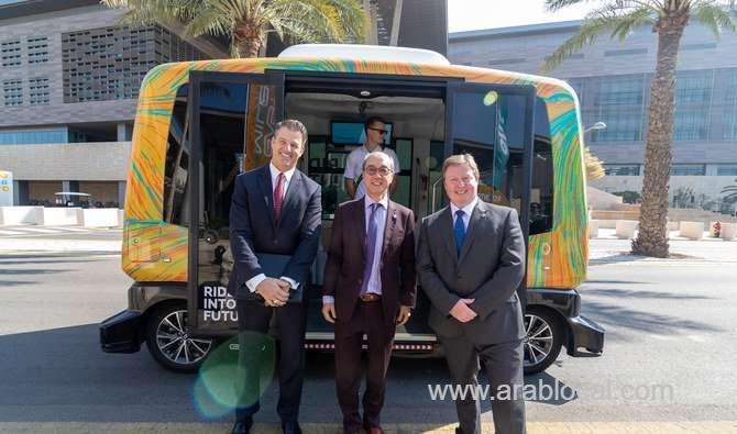 saudi-university-launches-kingdoms-first-selfdriving-buses-saudi