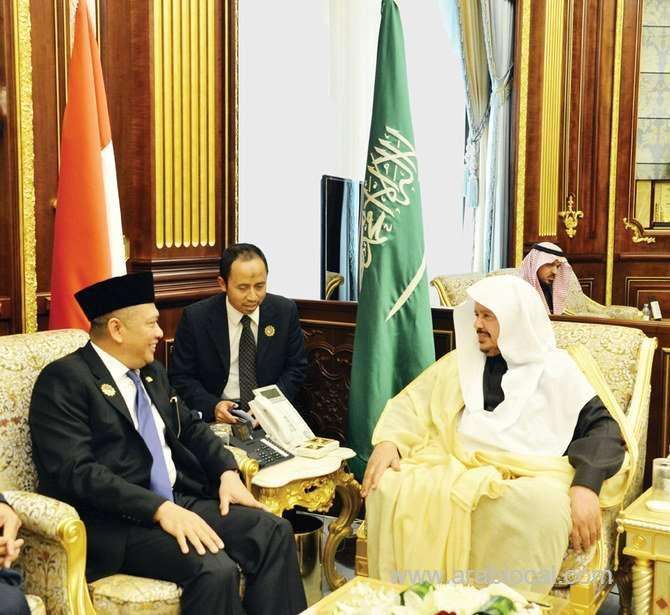 saudi-shoura-council-chief-holds-talks-with-visiting-counterpart-from-indonesia-saudi