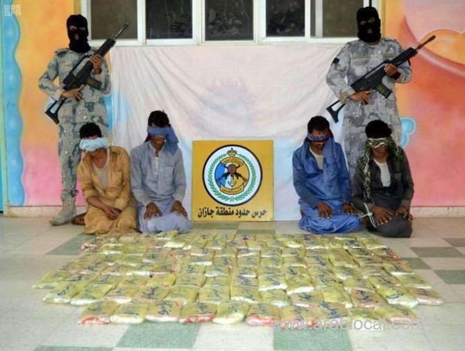 saudi-border-guards-foil-plot-to-smuggle-1,117kgs-of-hashish-and-arrest-30-saudi
