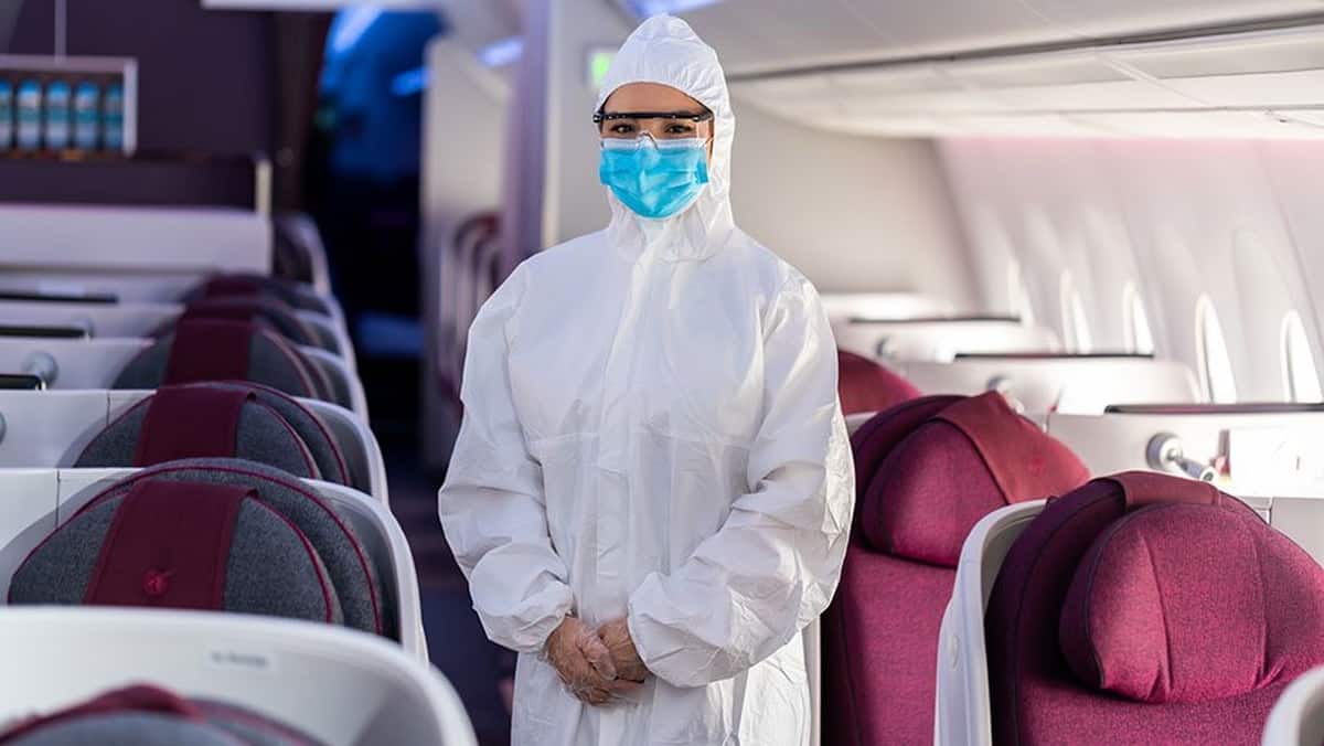 The New Look of Flight Crew in PPE suits Kuwait