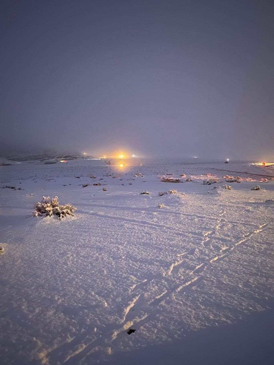 Snowing In Some Parts Of Saudi Arabia