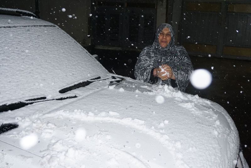 snowing in iraq