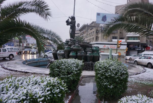 snowing in iraq