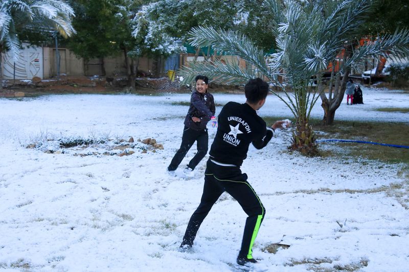 snowing in iraq