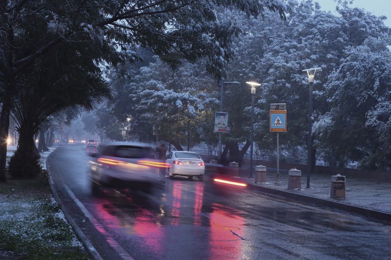 snowing in iraq