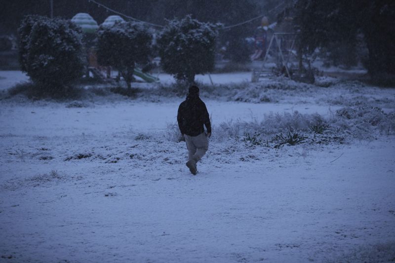 snowing in iraq