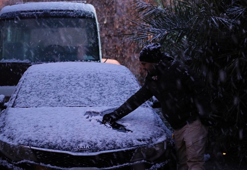 snowing in iraq