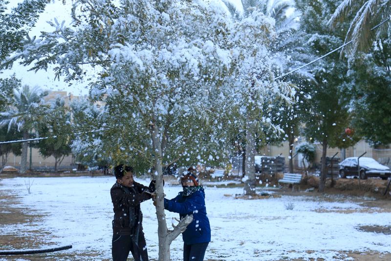 snowing in iraq