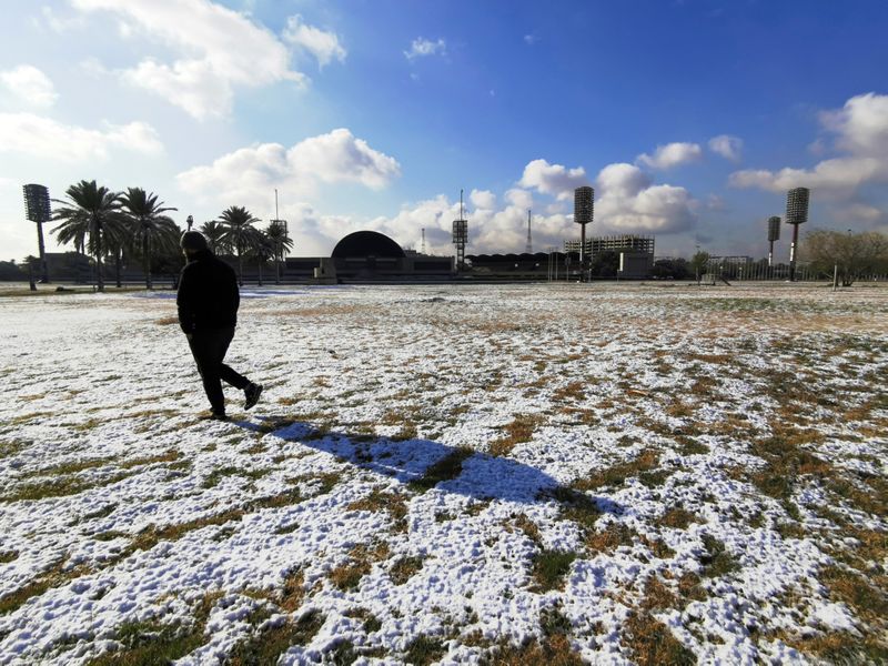 snowing in iraq